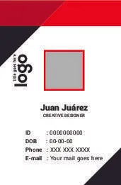 红边会员证名片eps,ai矢量模版下载