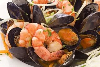 海鲜大杂烩高清摄影图片