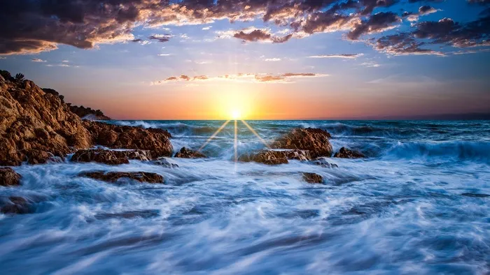 冬天白雪背景风景