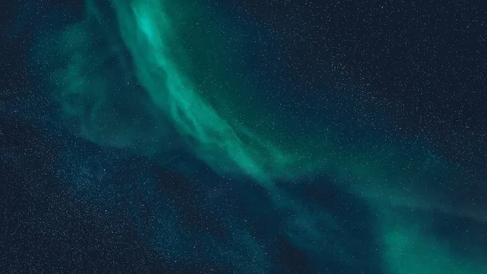 极光夜空星星北极光