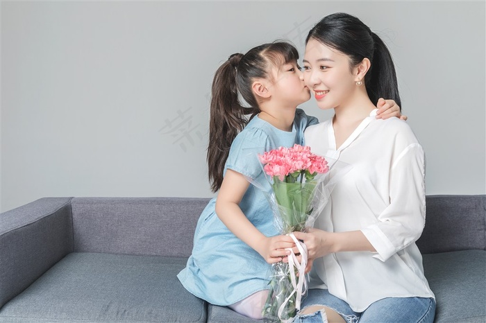 母亲节送花照片