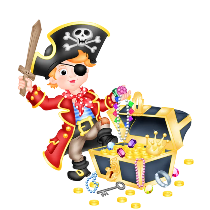 海盗宝藏卡通