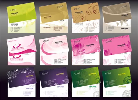 名片素材 大气名片模板 简约名片 高端名片 公司名片 名片 