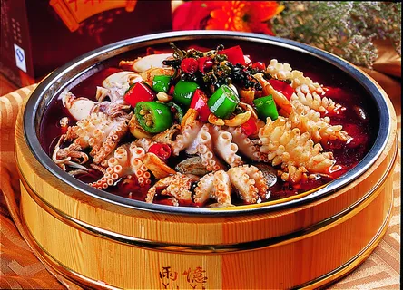 川菜湘菜高清菜谱 真味海鲜烩 川菜湘菜高清菜谱 真味海鲜烩