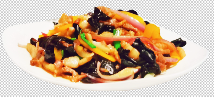 木耳炒肉丝免扣素材