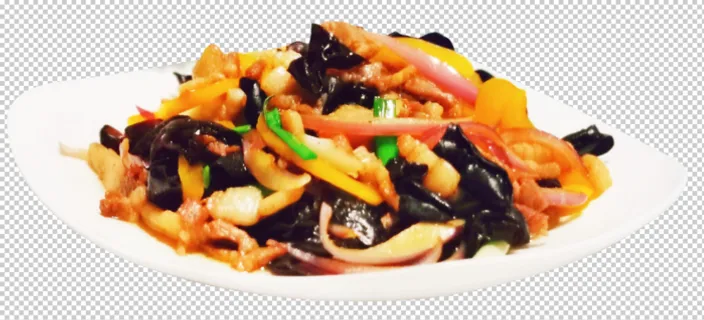 木耳炒肉丝免扣素材