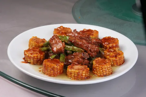 24 老玉米烧排骨-大福饺子城