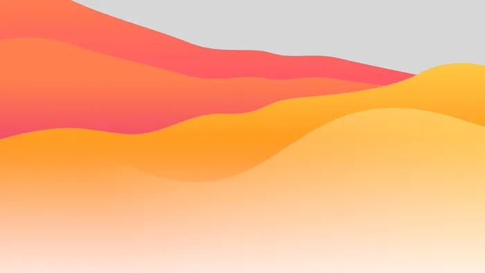 极简剪纸波浪弥散光渐变背景图设计素材