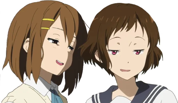 短发女孩人物素材卡通