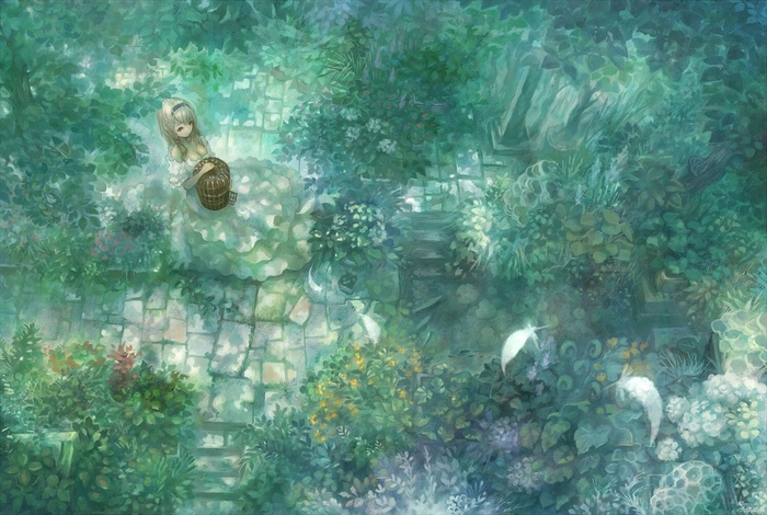 绿色抽象136