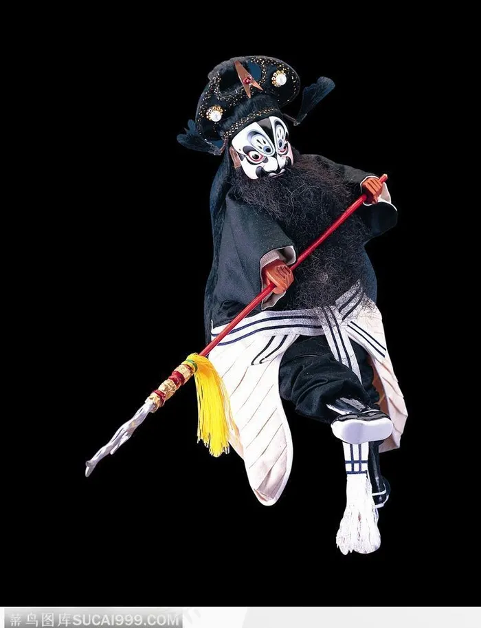 黑色衣服的武将