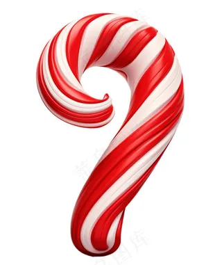 圣诞拐杖糖免抠