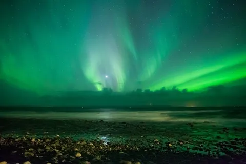 南极光北极光极光夜晚星空背景极光景观图片 (5) 南极光北极光极光夜晚星空背景极光景观图片 (5)