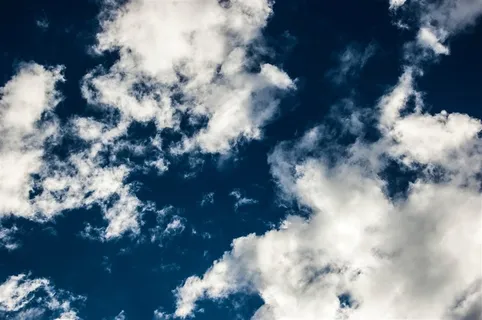 洁白的云朵摄影大图 洁白的云朵摄影大图