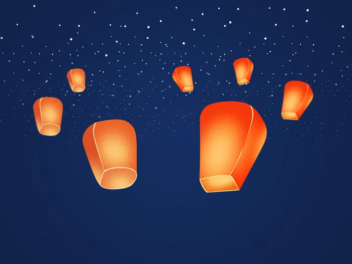 中国风古典传统图案边框纹理祥云灯笼装饰线条PSD背景素材psd模版下载