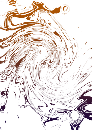 渐变波纹免抠图片