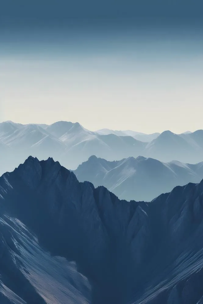 意境山脉云间背景(2400x3600)