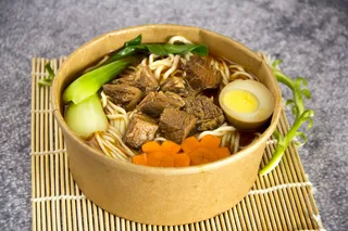 私家肥牛1餐饮快餐打卤面成品高清大图