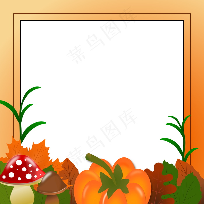 万圣节相框背景图片