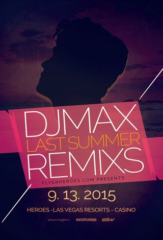 科技感多边形海报模板