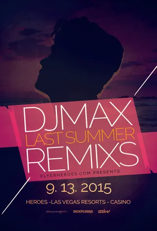 科技感多边形海报模板