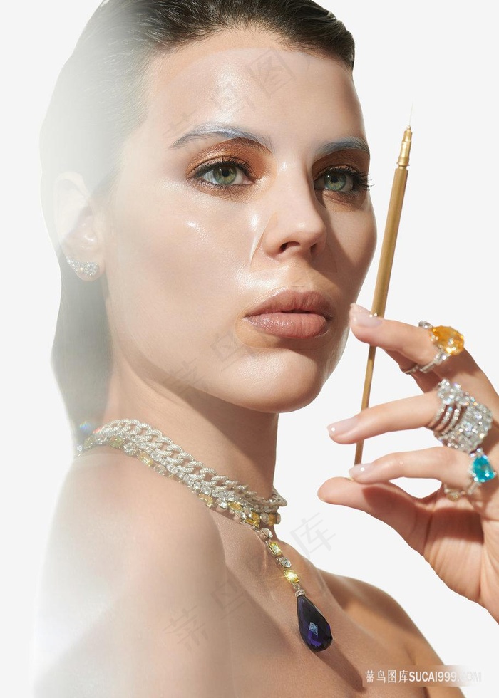 美容化妆品模特美妆