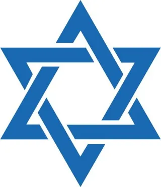 红大卫 PNG 犹太明星 PNG免抠