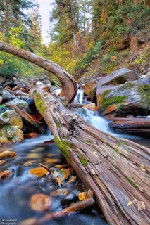 瀑布风景摄影图片