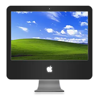 灰色电脑显示器