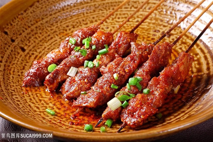 烧烤排骨的美食图片