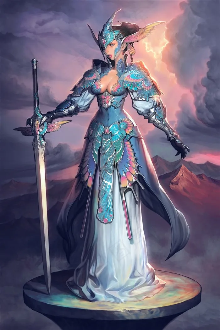 科幻美女游戏动漫图片