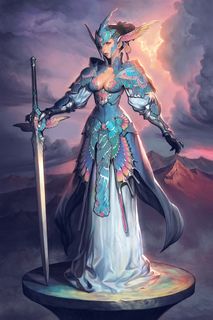 科幻美女游戏动漫图片