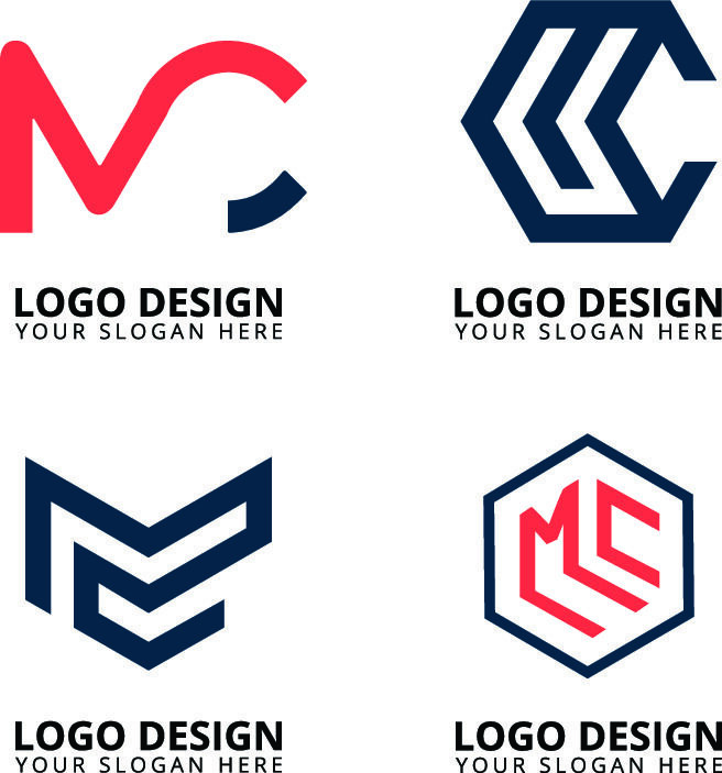 标识标志公司字母企业商标品牌LOGO设计素材矢量模板eps,ai矢量模版下载
