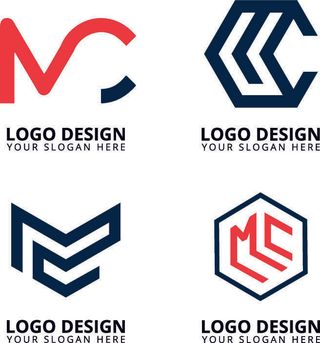 标识标志公司字母企业商标品牌LOGO设计素材矢量模板