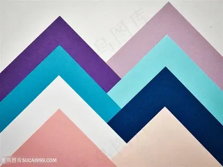 彩色折线背景图