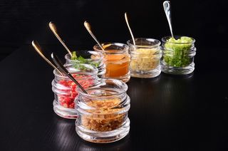 调味料火锅配料美食调味品辣椒酱葱姜蒜