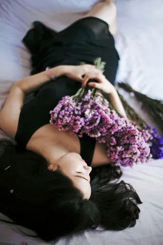 摄影图片人物美女模特照片