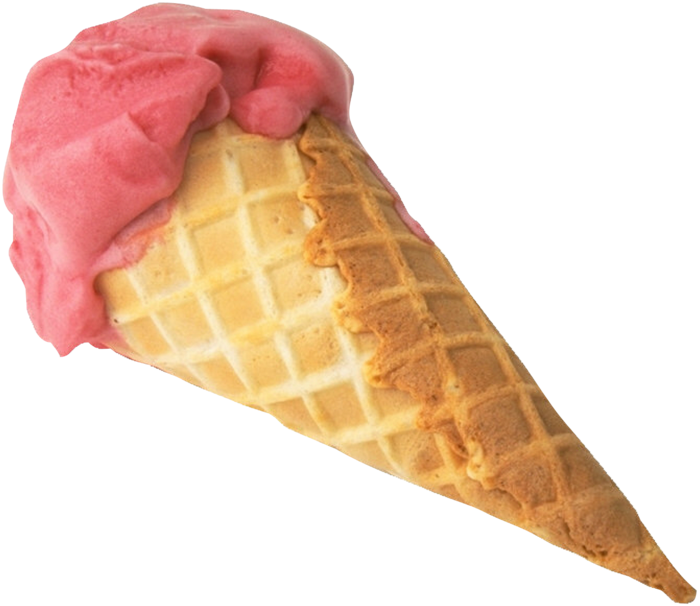 夏季手绘水彩冰淇淋免抠素材