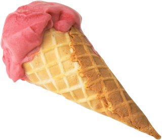 夏季手绘水彩冰淇淋免抠素材