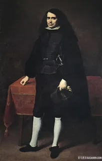 黑衣男士艺术油画装饰画 黑衣男士艺术油画装饰画