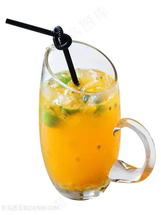 金桔柠檬爽水果茶冷饮饮料图片（PNG免抠图）