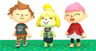 动森人物素材卡通简笔