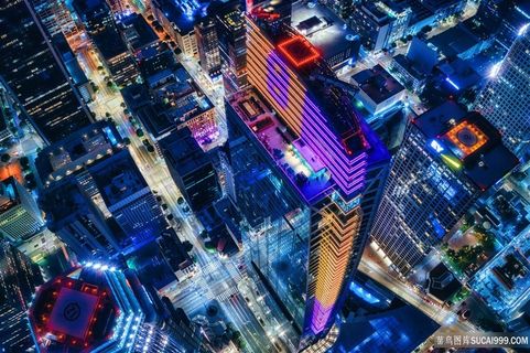 赛博朋克风格城市