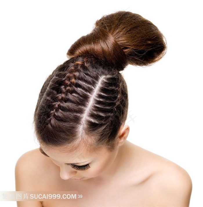 高清美女美发图片下载