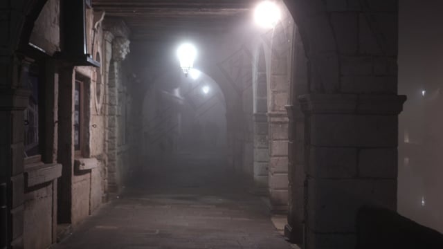 胡同, 建造, 多雾路段, 该死的, 城市, 结构, 威尼斯