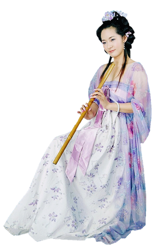 54免抠 实物免抠元素 免抠摄影 美女 人物 服装 古风