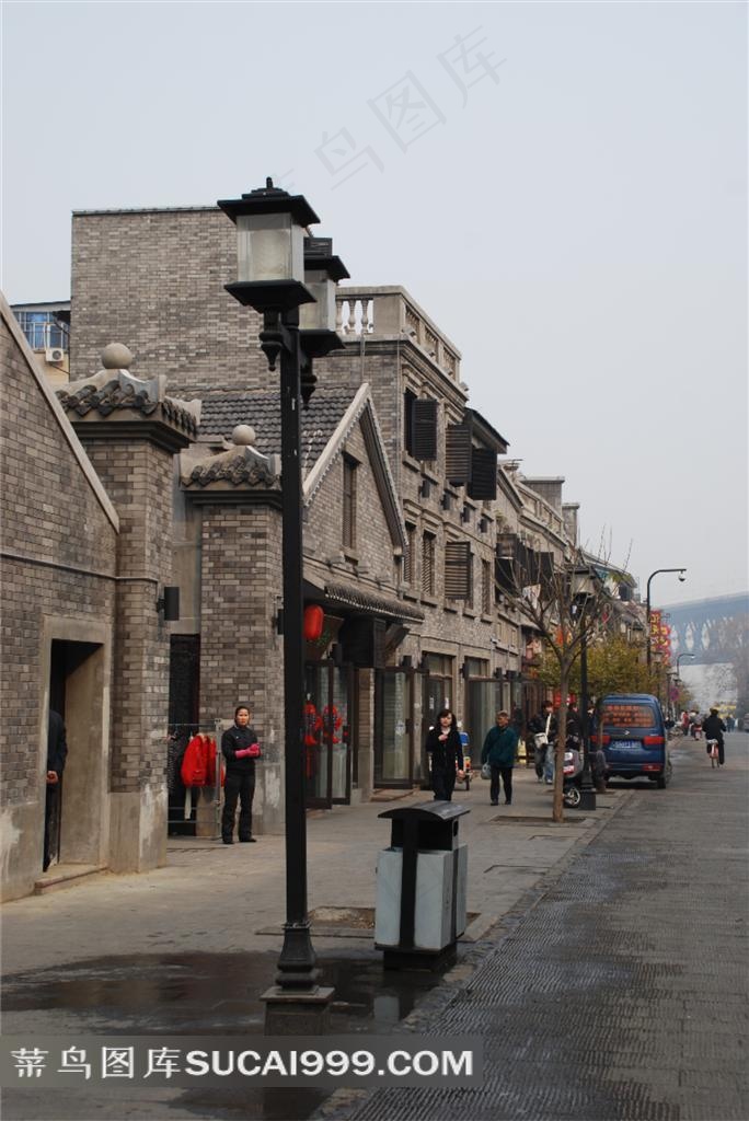 路边的仿古洋房