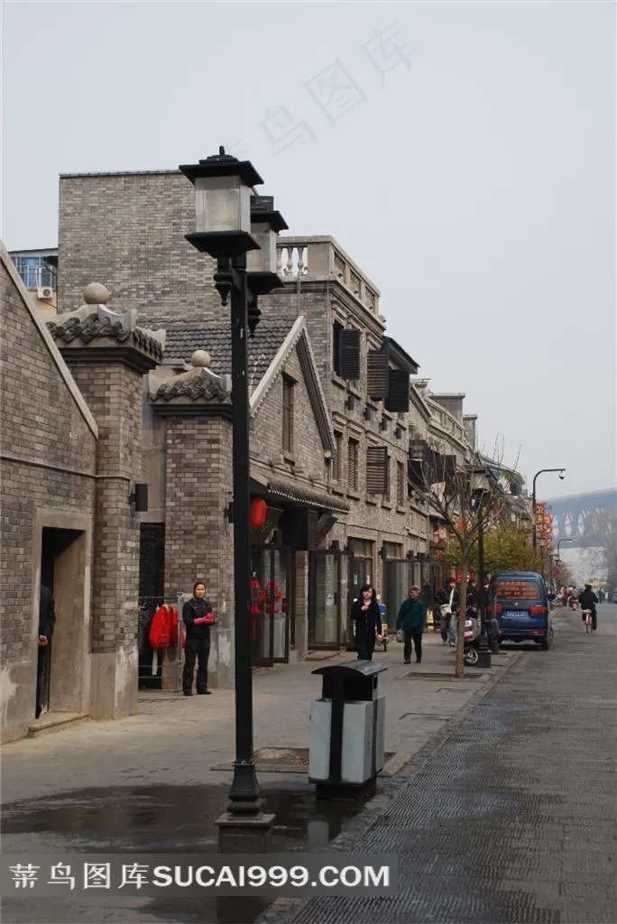 路边的仿古洋房