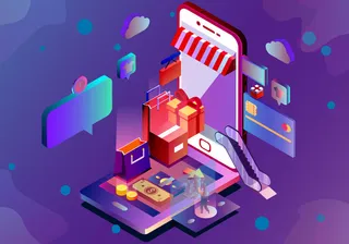 商务2.5D未来科技商务素材