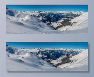 冬天自然背景风景